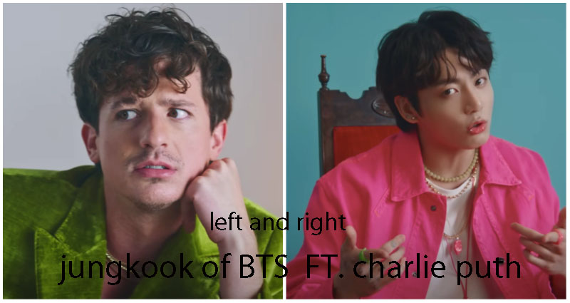 متن و ترجمه اهنگ left and right از jungkook و charlie puth
